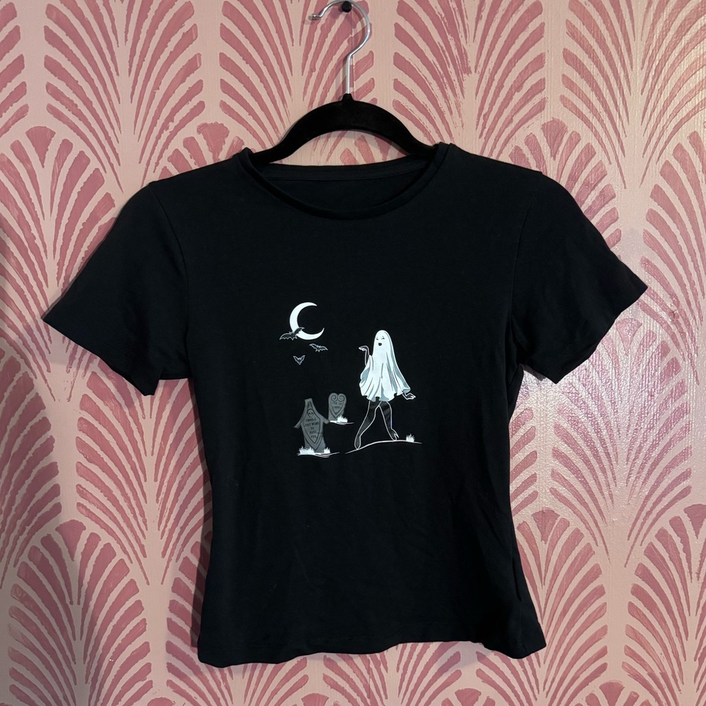 Collectif Halloween Cropped Tee